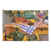 Housse D'oreillers Fleurs fraîches I (Dos-Droit)