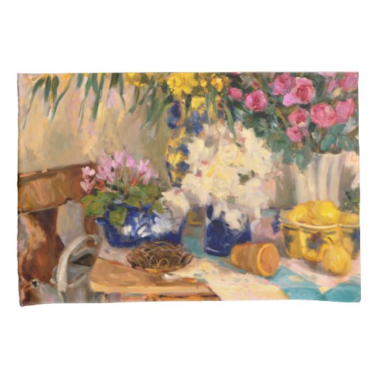 Housse D'oreillers Fleurs fraîches II (devant-Droit)