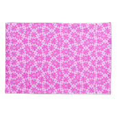 Housse D'oreillers Fleurs Fuchsia (Dos)