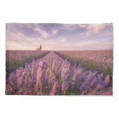 Housse D'oreillers Fleurs | Lavande Sud France (Dos)