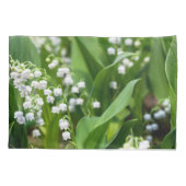 Housse D'oreillers Fleurs | Lily de la vallée Suède (Dos)