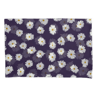 Housse D'oreillers Fleurs marguerites : petit motif sans soudure.