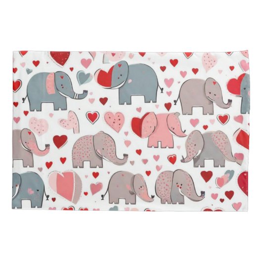 Housse D'oreillers Fleurs mignonnes (Dos)