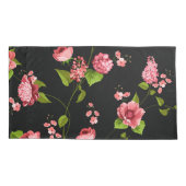 Housse D'oreillers Fleurs Motif 18 (Dos)