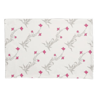 Housse D'oreillers Fleurs roses fortes