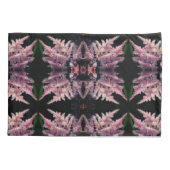 Housse D'oreillers Fleurs roses vives Gros plan Motif Abstrait (Dos)