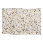 Housse D'oreillers Fleurs rustiques (Dos)
