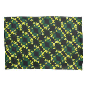 Housse D'oreillers Fleurs sauvages de marguerite jaune délicat Motif