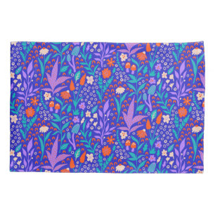 Housse D'oreillers Fleurs sauvages dynamiques