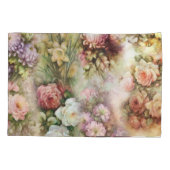 Housse D'oreillers Fleurs vintages (Dos-gauche)