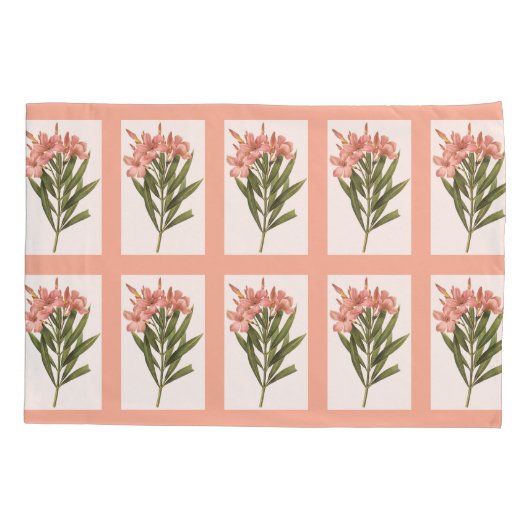 Housse D'oreillers Fleurs vintages coques coussins 3 (Dos)
