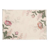 Housse D'oreillers Fleurs Vintages élégantes (Dos-Droit)