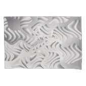 Housse D'oreillers flocon d'argent (devant-gauche)