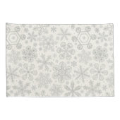 Housse D'oreillers Flocon de neige (Dos-Droit)