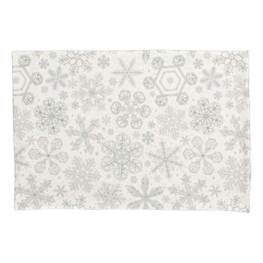 Housse D'oreillers Flocon de neige (devant-gauche)