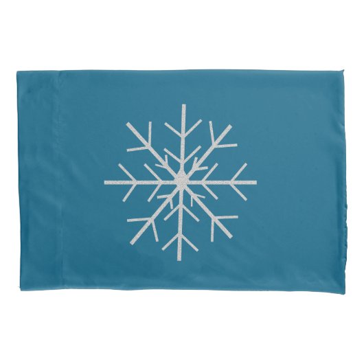 Housse D'oreillers Flocon de neige (devant)