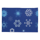 Housse D'oreillers flocons de Noël dans votre lit (Dos)
