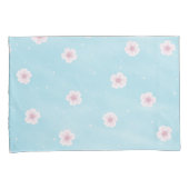 Housse D'oreillers Floraison de fleurs de cerisiers japonais Sakura (devant-Droit)