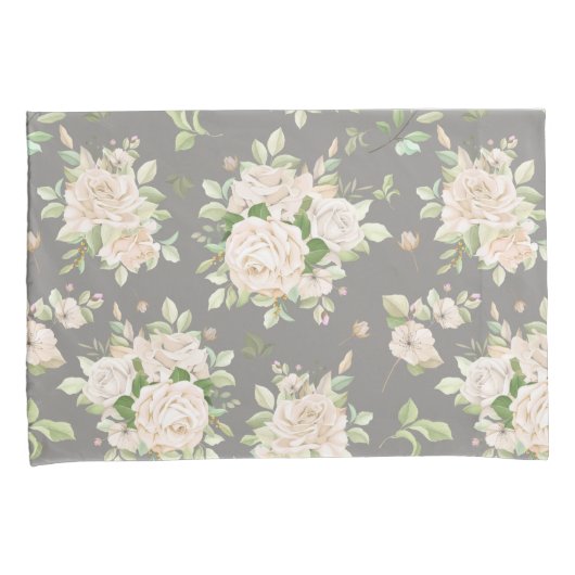 Housse D'oreillers Floral (devant-Droit)