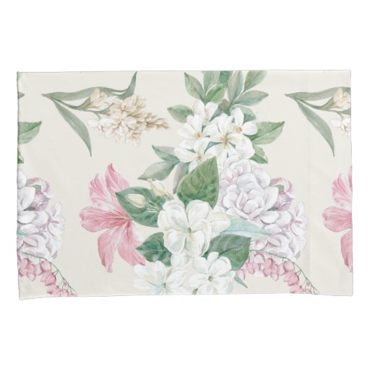 Housse D'oreillers Floral (devant-Droit)