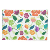 Housse D'oreillers Floral (Dos)