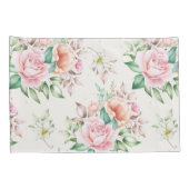 Housse D'oreillers Floral (Dos-Droit)