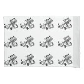 Housse D'oreillers Floral (devant)