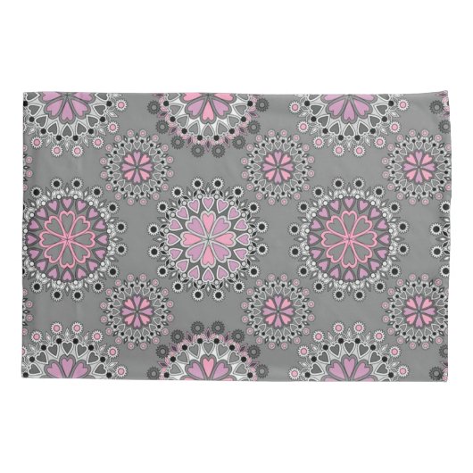 Housse D'oreillers Floral (Dos)