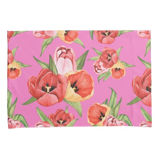 Housse D'oreillers Floral (devant-Droit)