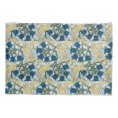 Housse D'oreillers Floral Blue Flowers Lily Valley Répétition (Dos)