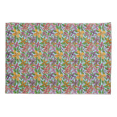 Housse D'oreillers Floral coloré (Dos)