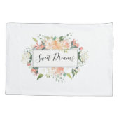 Housse D'oreillers Floral Coque coussin (Dos)