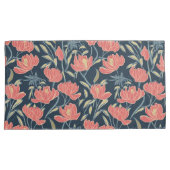 Housse D'oreillers Floral de Coral Breeze (devant-Droit)