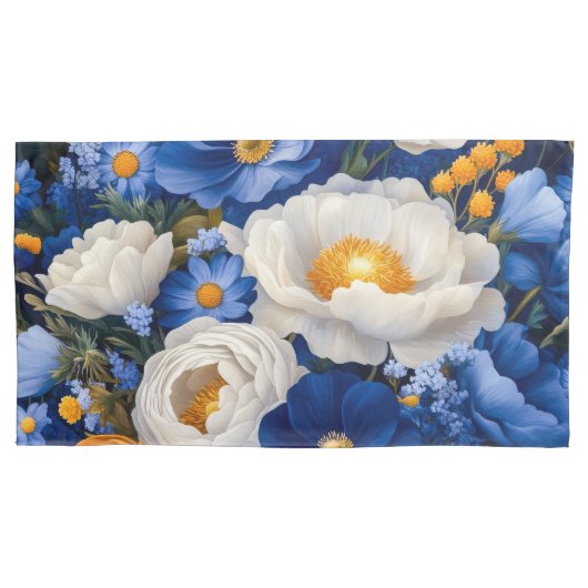 Housse D'oreillers Floral King simple Pillowcase (devant)