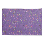 Housse D'oreillers FLORAL Mauve Lilac | MONOGRAMME | Christian (Dos)