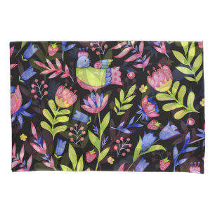 Housse D'oreillers Flore printanière : Motif imperméable