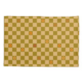 Housse D'oreillers Flowe Checkered Pattern - No. 02 (Dos-gauche)