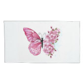 Housse D'oreillers Flower Butterfly (Dos-Droit)