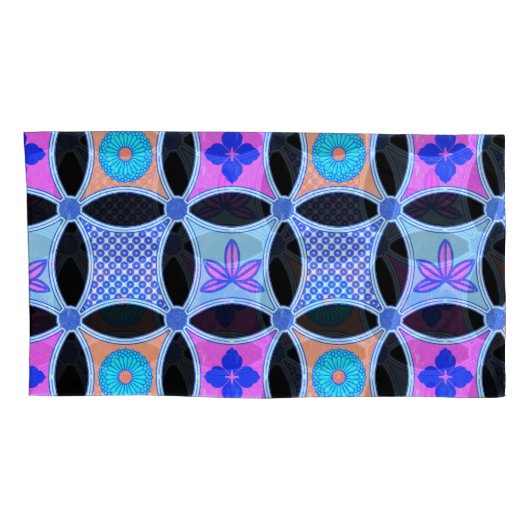 Housse D'oreillers Flowers and Patterns (Dos-Droit)