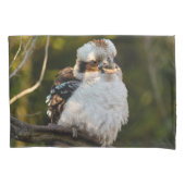 Housse D'oreillers Fluffed up riant kookaburra (devant)