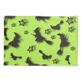 Housse D'oreillers Flying witch among stars at Halloween night 3D (Dos-gauche)