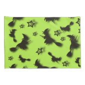 Housse D'oreillers Flying witch among stars at Halloween night 3D (Dos-Droit)