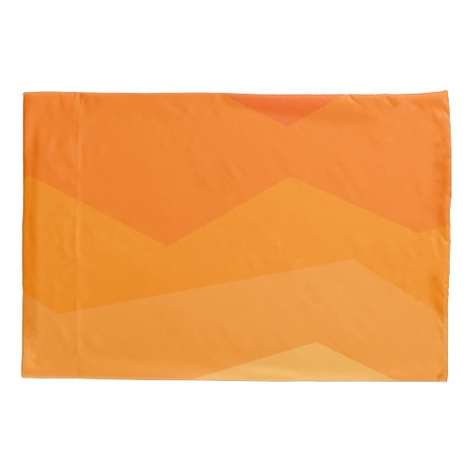 Housse D'oreillers Fond orange (Dos)