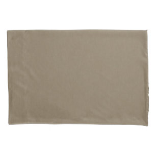 Housse D'oreillers Fond texturé marron calme et simple