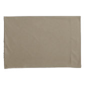 Housse D'oreillers Fond texturé marron calme et simple (devant-Droit)