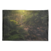 Housse D'oreillers Forêt | Cascade Sunlight Highlights (Dos)