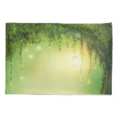 Housse D'oreillers Forêt Dreamy Enchantée & Lumières Rustique Personn (Dos)