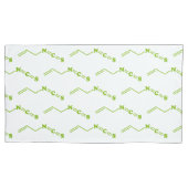 Housse D'oreillers Formule moléculaire de l'isothiocyanate de Wasabi (devant-gauche)