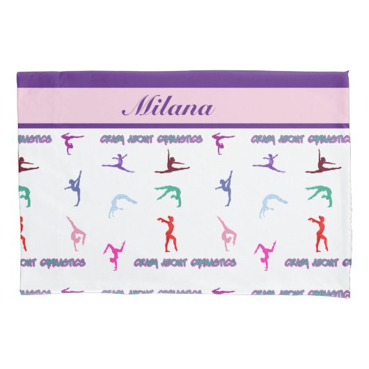 Housse D'oreillers Fou de la gymnastique (devant)