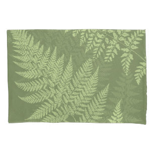 Housse D'oreillers Foule verte d'olive